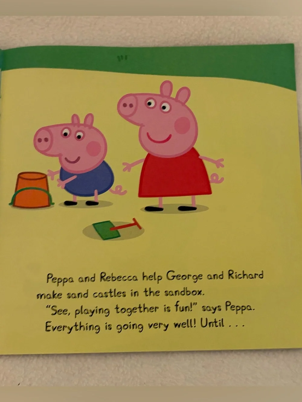 ⭐️4/$10 Peppa Pig Learning to Share